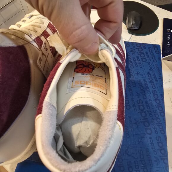 adidas Originals JABBAR HI x Mark Gonzales JR4891 2025 Basketball Skate SZ 10 - Picture 8 of 12